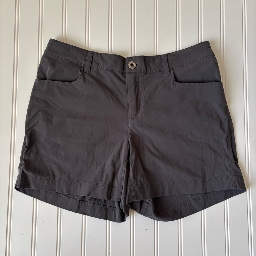 Patagonia | Women's Outdoor Hiking Quandary Shorts Size 2 Solid Gray Style 58090